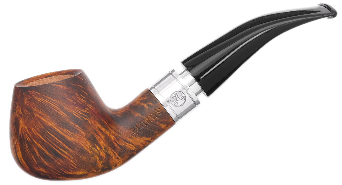 拉特雷 Monarch Black Contrast 系列 4号 光面 弯式白兰地斗