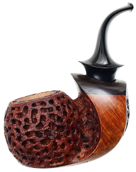 Konstantin Shekita Partially Sandblasted Lattice Bent Apple