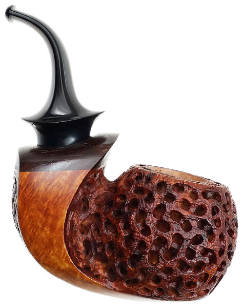 Konstantin Shekita Partially Sandblasted Lattice Bent Apple