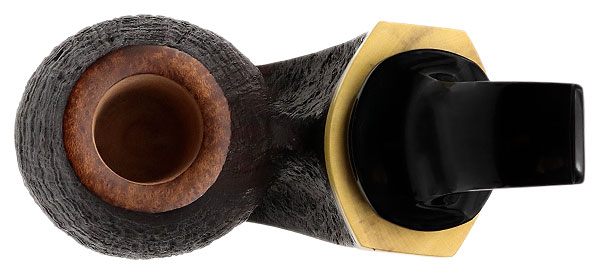 Konstantin Shekita Partially Sandblasted Bent Apple with Boxwood