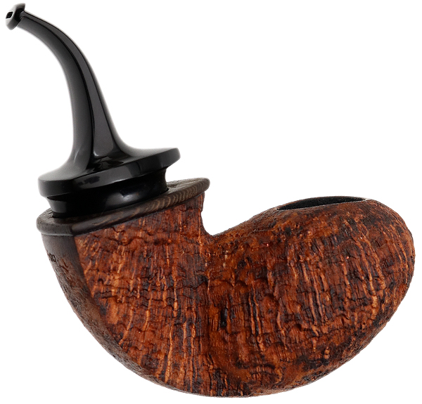 Konstantin Shekita Sandblasted Full Bent Tomato with Wenge