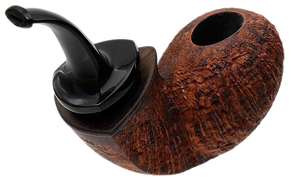 Konstantin Shekita Sandblasted Full Bent Tomato with Wenge