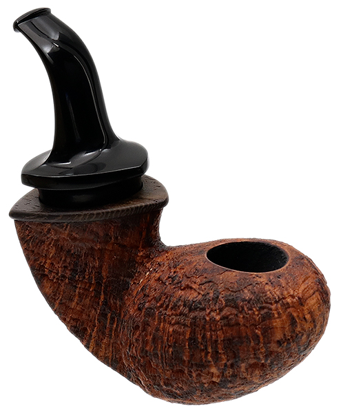 Konstantin Shekita Sandblasted Full Bent Tomato with Wenge