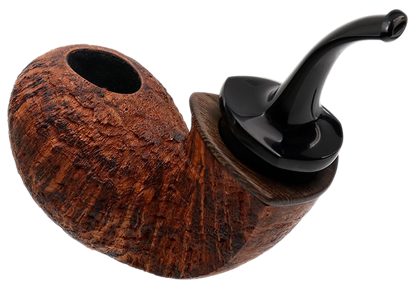 Konstantin Shekita Sandblasted Full Bent Tomato with Wenge