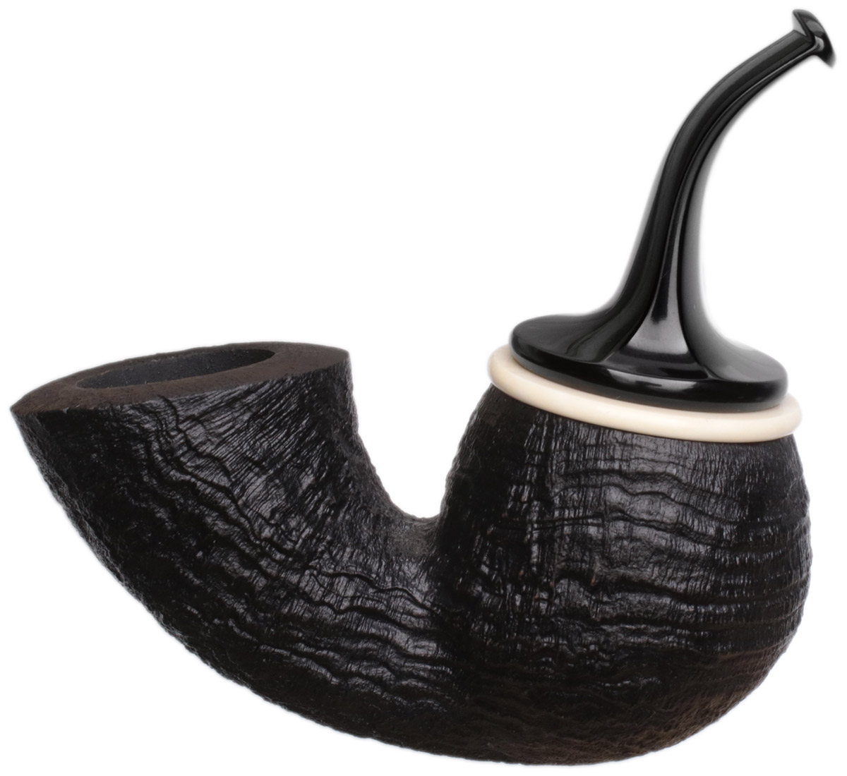 Konstantin Shekita Sandblasted Reverse Calabash Snail with Mammoth