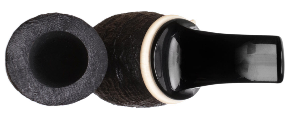 Konstantin Shekita Sandblasted Reverse Calabash Snail with Mammoth
