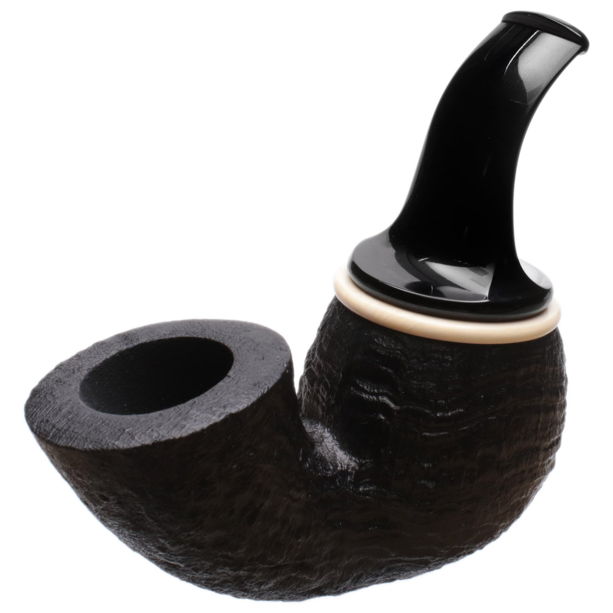 Konstantin Shekita Sandblasted Reverse Calabash Snail with Mammoth
