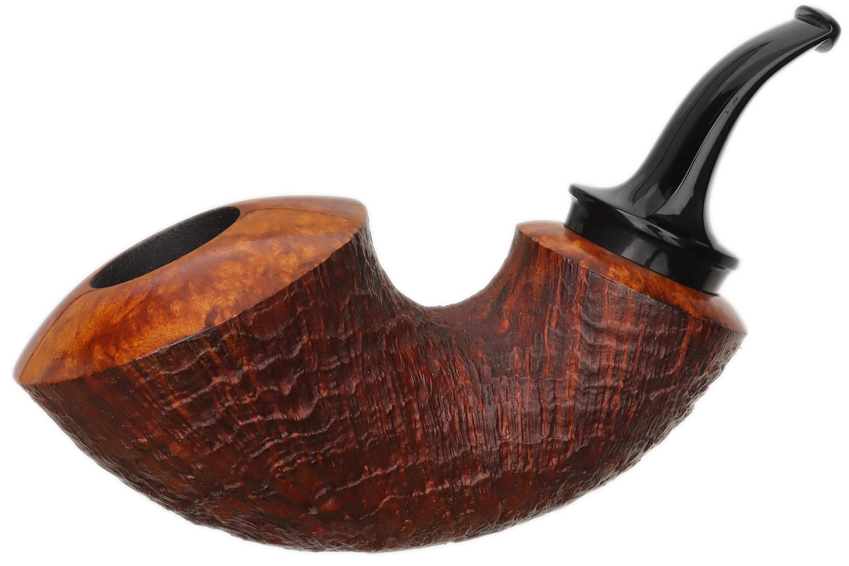 Konstantin Shekita Partially Sandblasted Freehand Horn