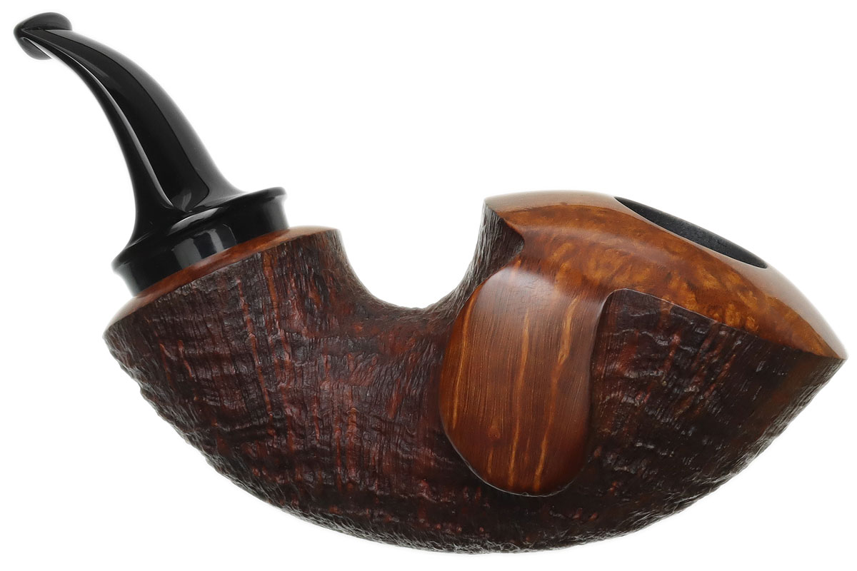 Konstantin Shekita Partially Sandblasted Freehand Horn