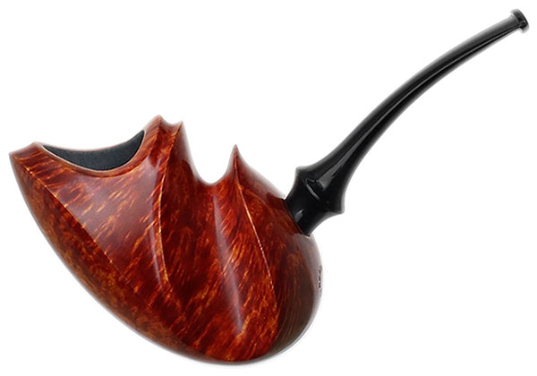 hoppe tobacco Smooth Spathe Tobacco Pipe
