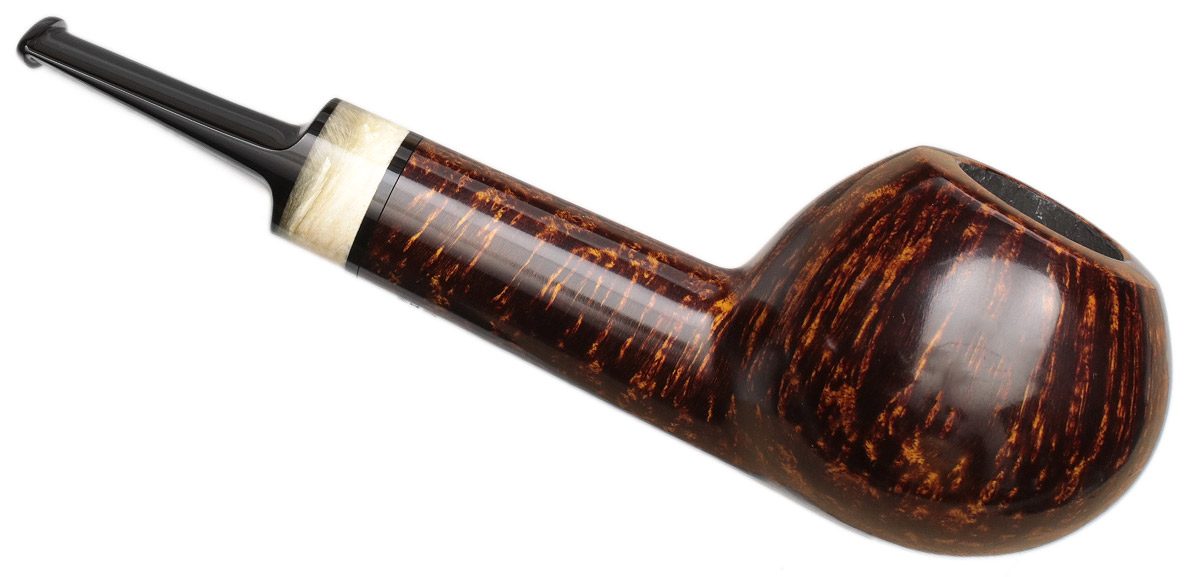 Abe Herbaugh Smooth Apple with Musk Ox Horn