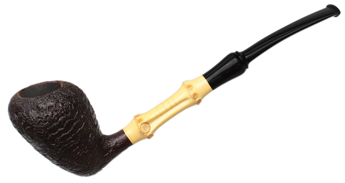 Abe Herbaugh Peewit Two Pipe Set with Horn and Bamboo