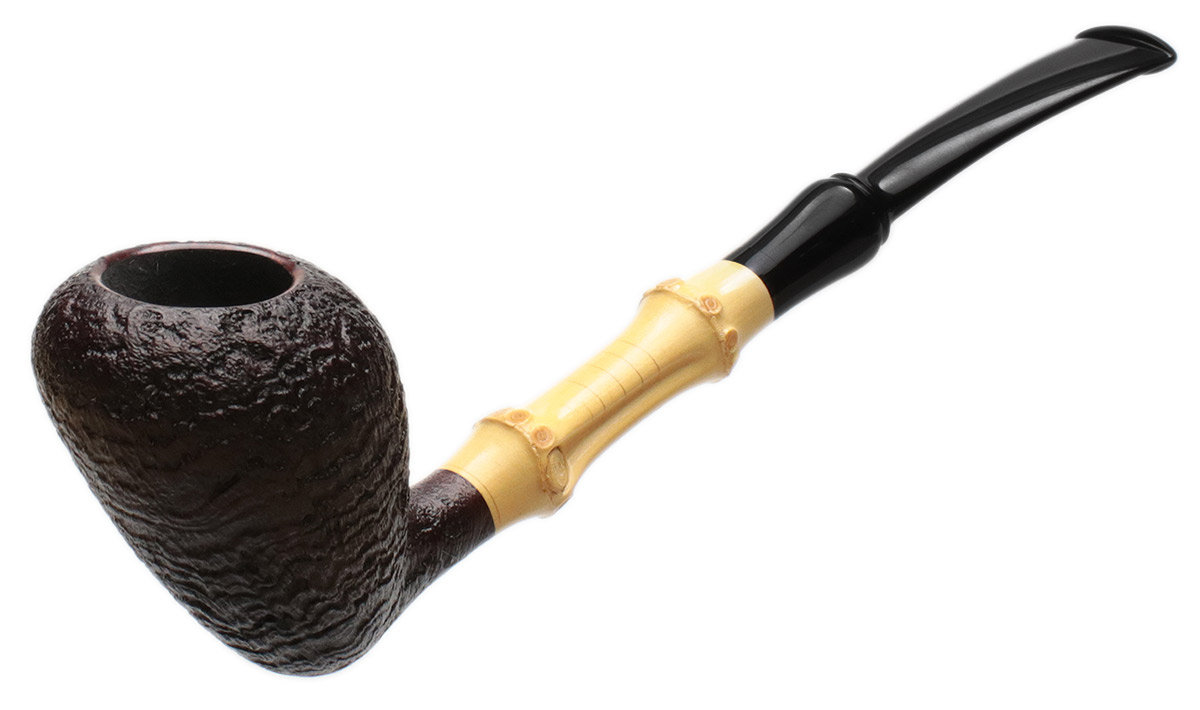 Abe Herbaugh Peewit Two Pipe Set with Horn and Bamboo