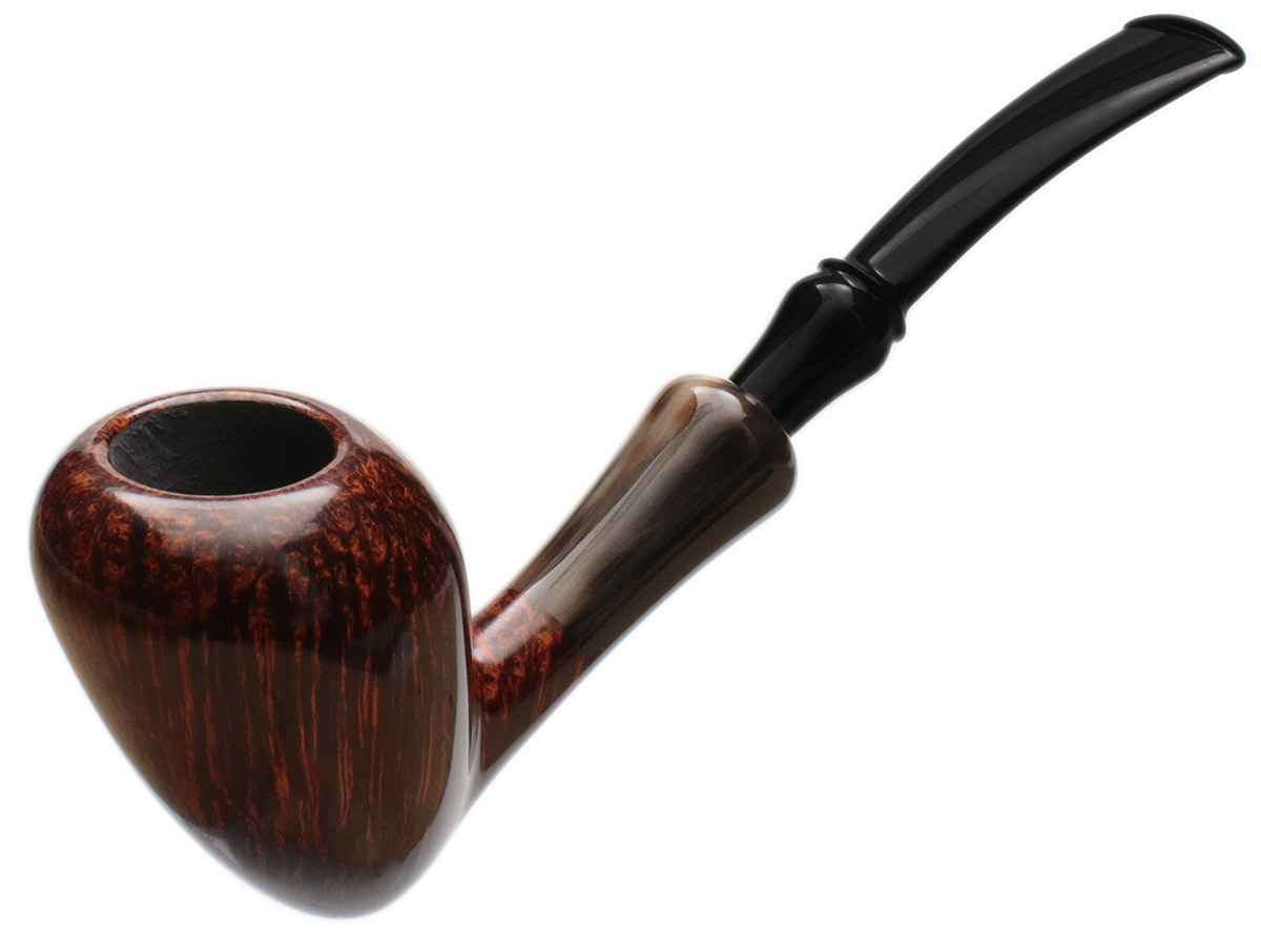 Abe Herbaugh Peewit Two Pipe Set with Horn and Bamboo