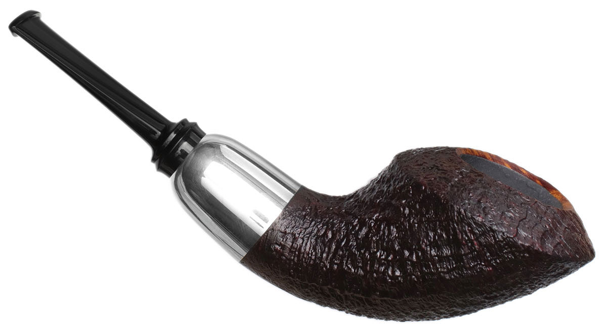Abe Herbaugh Sandblasted Horn with Silver