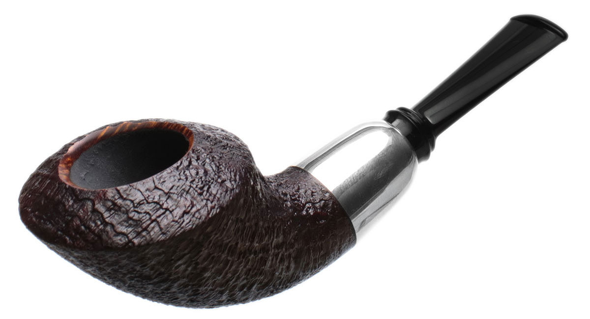 Abe Herbaugh Sandblasted Horn with Silver