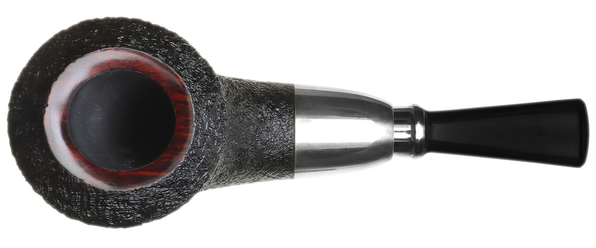 Abe Herbaugh Sandblasted Horn with Silver Spigot