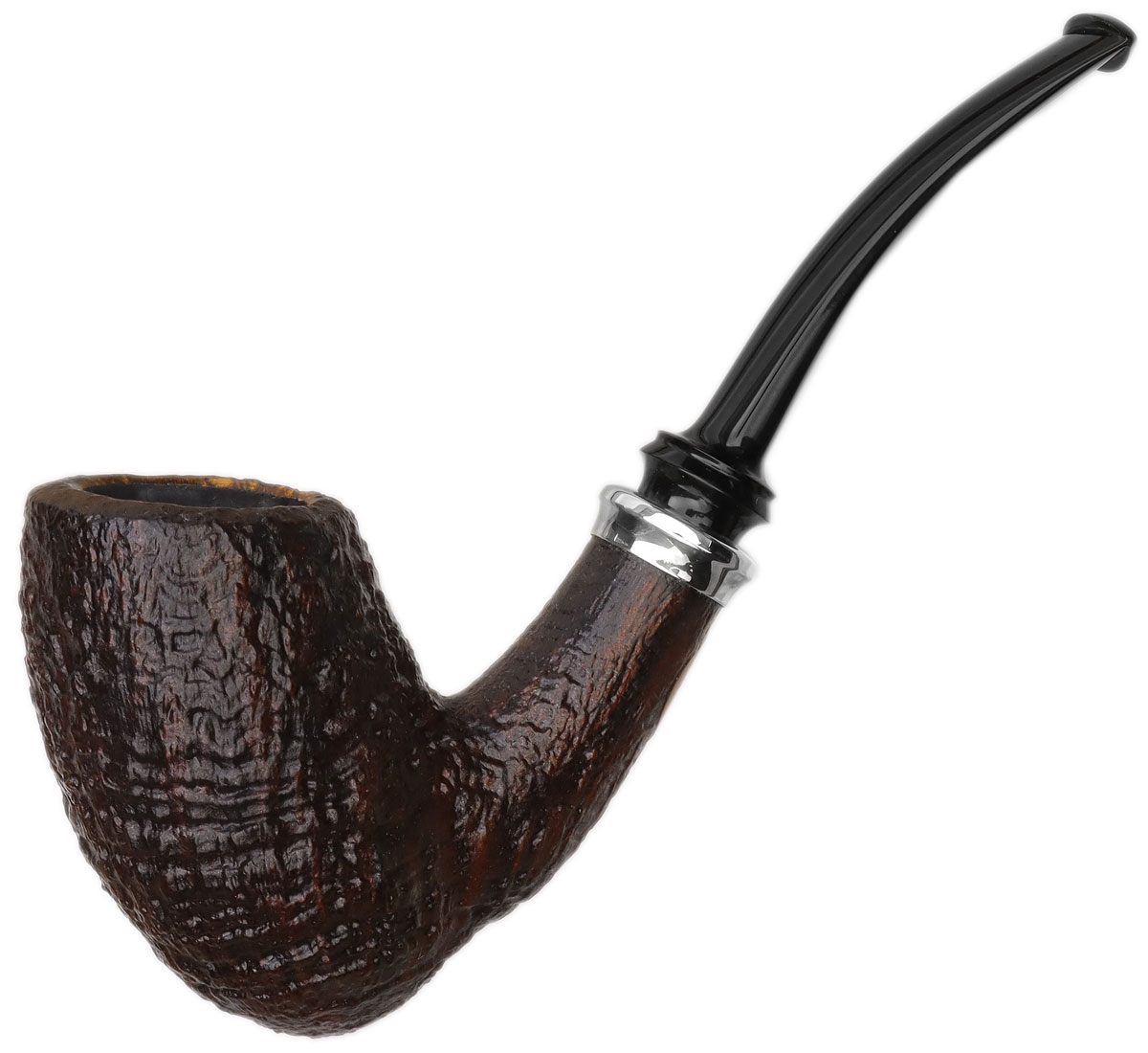 Abe Herbaugh Sandblasted Peewit (39) with Silver
