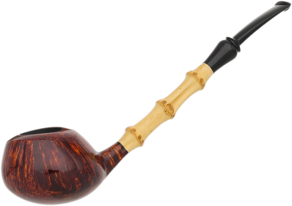 Abe Herbaugh Smooth Asymmetrical Tomato with Bamboo
