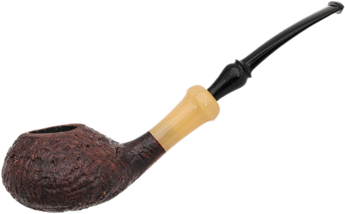 Abe Herbaugh Sandblasted Asymmetrical Tomato with Horn