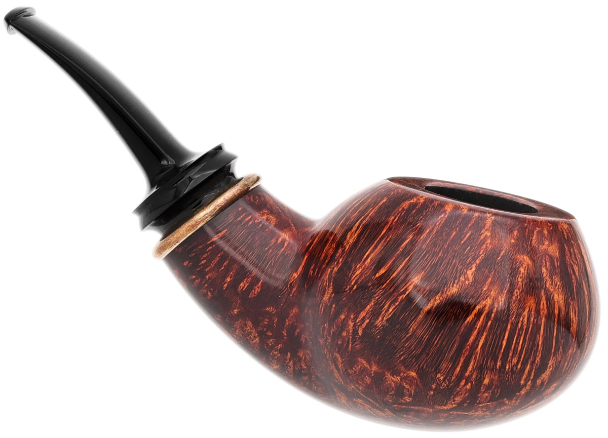 Abe Herbaugh Smooth Bent Apple with Spun Silver Ring (2026)