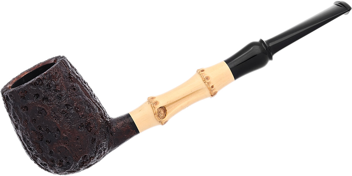 Abe Herbaugh Sandblasted Billiard with Bamboo