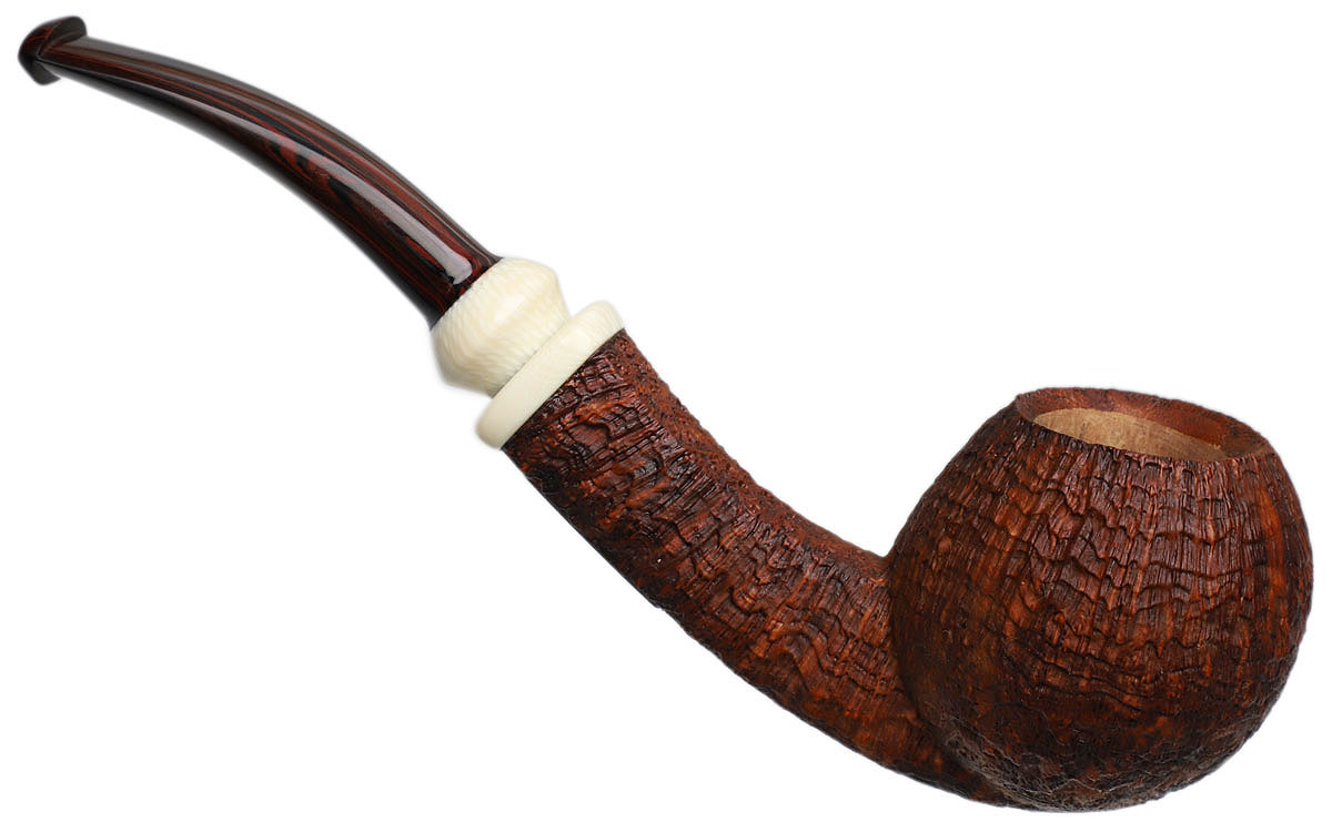 Scott Thile Sandblasted Bent Apple with Ivorite (FH) (449)