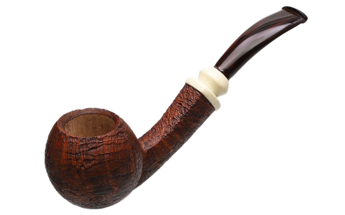 Scott Thile Sandblasted Bent Apple with Ivorite (FH) (449)