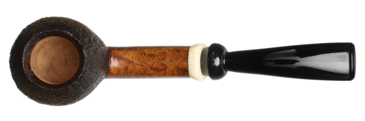 Scott Thile Partially Sandblasted Bent Apple with Ivorite (FH) (451)