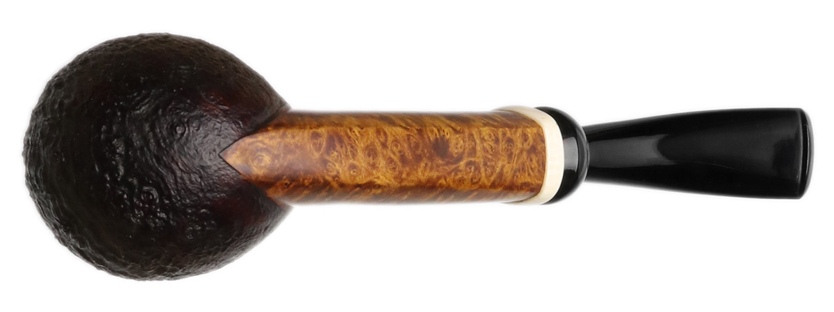 Scott Thile Partially Sandblasted Bent Apple with Ivorite (FH) (451)