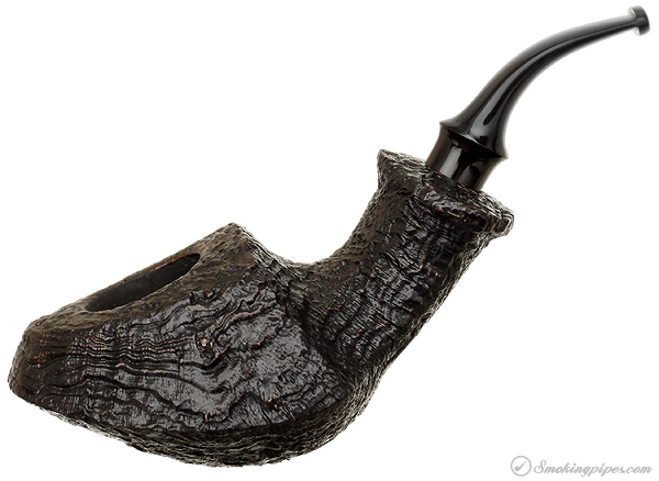 Sandblasted Arrowhead (F) Tobacco Pipe