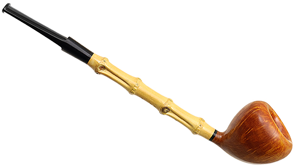 Tsuge Ikebana Smooth Acorn with Bamboo (Kikuchi) (E) (012)