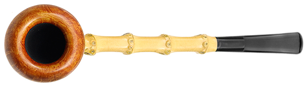 Tsuge Ikebana Smooth Acorn with Bamboo (Kikuchi) (E) (012)