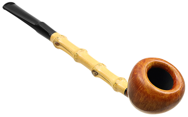 Tsuge Ikebana Smooth Acorn with Bamboo (Kikuchi) (E) (012)