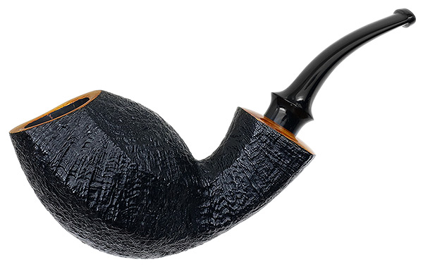 Tsuge Ikebana Sandblasted Bent Egg (F) (319)