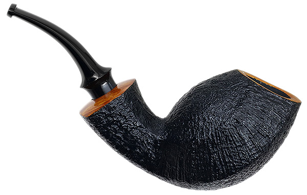 Tsuge Ikebana Sandblasted Bent Egg (F) (319)
