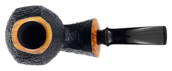 Tsuge Ikebana Sandblasted Bent Egg (F) (319)