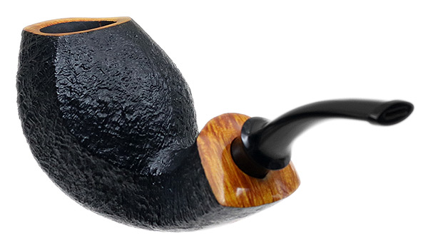Tsuge Ikebana Sandblasted Bent Egg (F) (319)