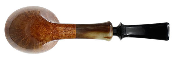 Tsuge Ikebana Smooth Bent Dublin with Horn (Kikuchi) (F) (124)