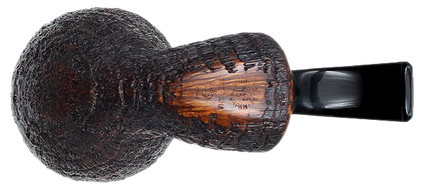 Tsuge Ikebana Sandblasted Bent Dublin Reverse Calabash (Ohi) (G) (225)