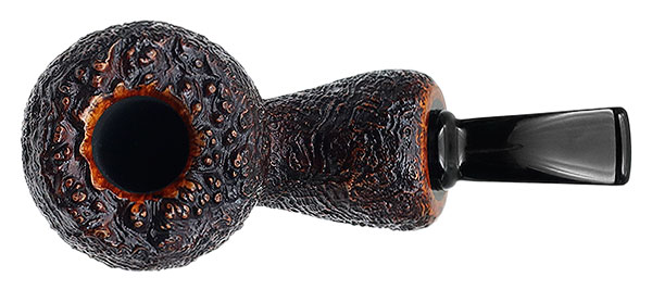 Tsuge Ikebana Sandblasted Bent Acorn Reverse Calabash (Ohi) (H) (236) (2016)