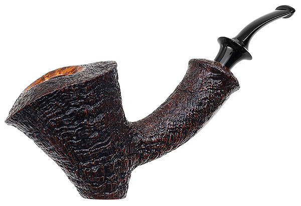 Tsuge Ikebana Sandblasted Bent Dublin Sitter (Ohi) (H) (228) (2016)