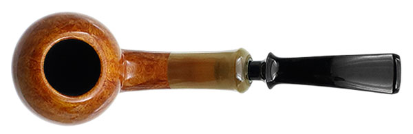 Tsuge Ikebana Smooth Bent Acorn with Horn (Fukuda) (J) (280) (2015)