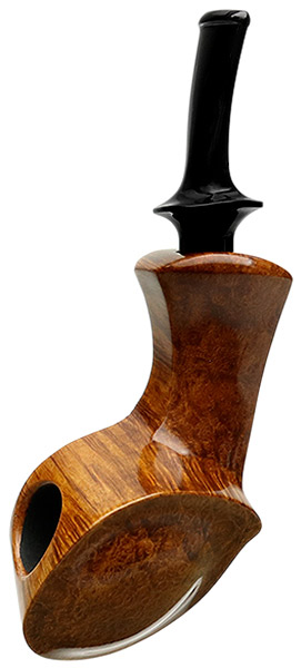 Tsuge Ikebana Partially Sandblasted Blowfish (Ohi) (G) (200) (2015)
