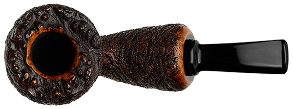 Tsuge Ikebana Sandblasted Bent Dublin Reverse Calabash (Ohi) (G) (223) (2016)