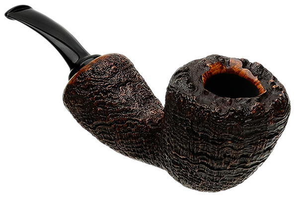 Tsuge Ikebana Sandblasted Bent Dublin Reverse Calabash (Ohi) (G) (223) (2016)