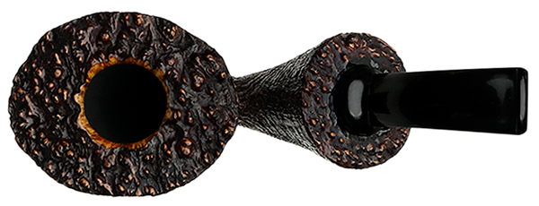 Tsuge Ikebana Sandblasted Bent Dublin Sitter Reverse Calabash (Ohi) (H) (021) (2018)
