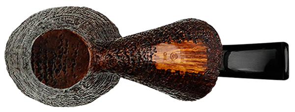 Tsuge Ikebana Sandblasted Bent Dublin Sitter Reverse Calabash (Ohi) (H) (021) (2018)