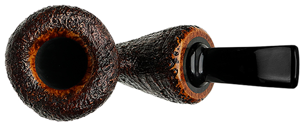 Tsuge Ikebana Sandblasted Bent Dublin Sitter Reverse Calabash (Ohi) (G) (023) (2018)