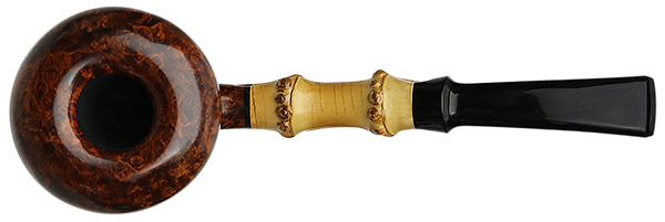 Tsuge Ikebana Smooth Acorn with Bamboo (Kikuchi) (G) (027) (2018)